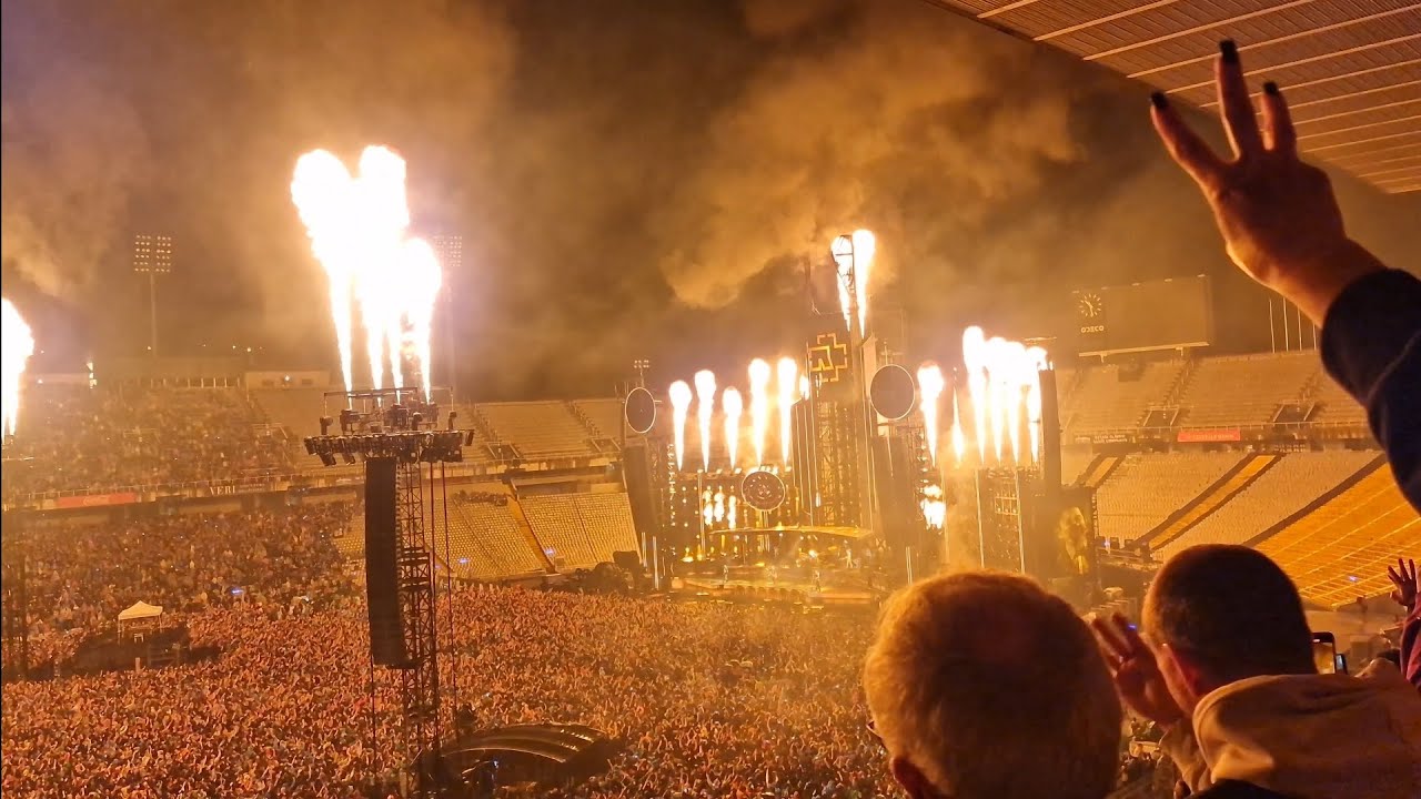 Влог Барселона./Концерт Рамштайн/Vlog Barcelona/ Concierto Rammstein 11.06.2024
