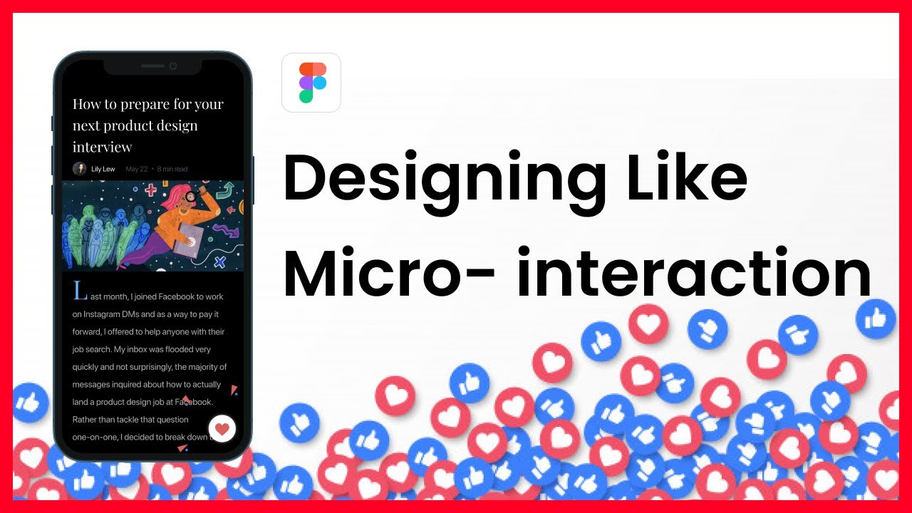 Building Like Micro interaction using Figma