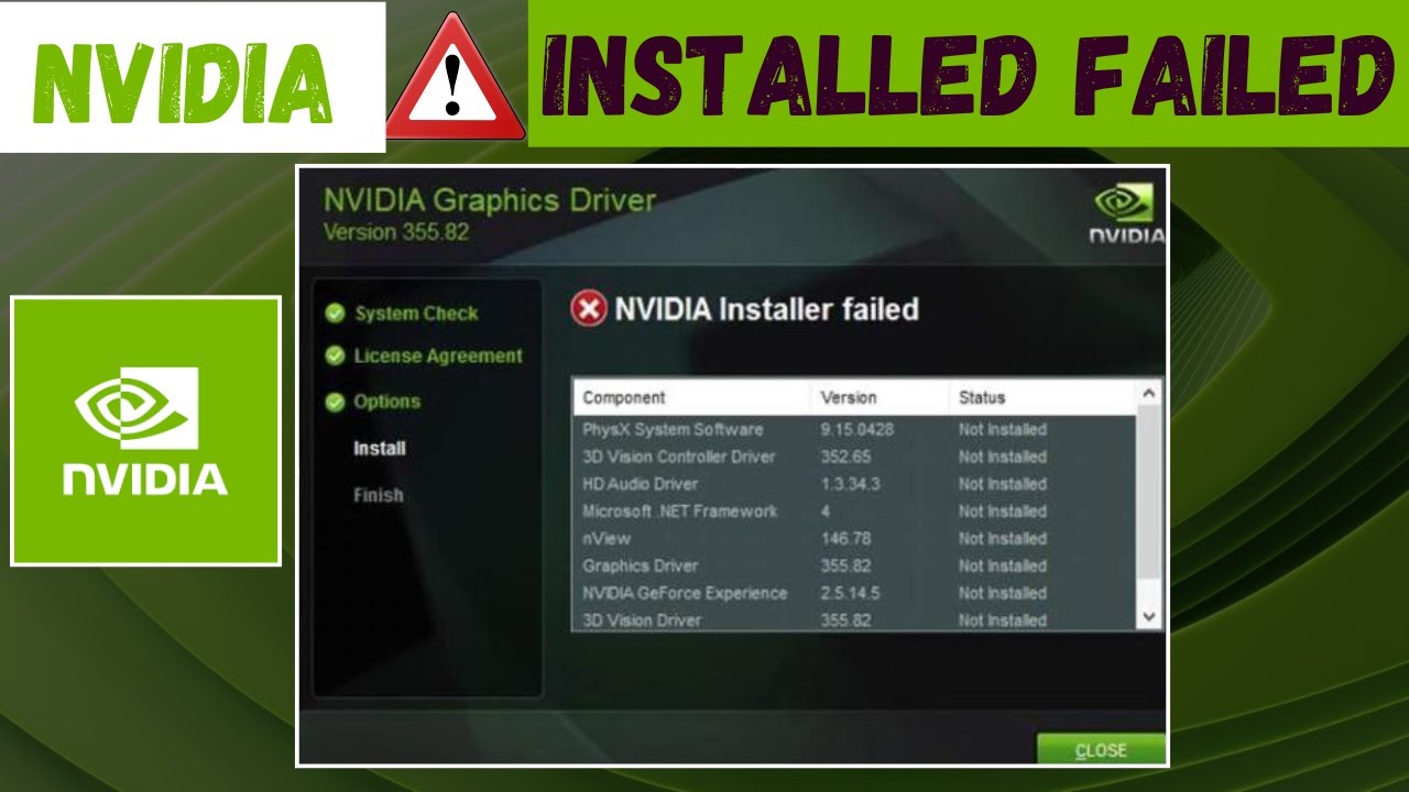 How To Fix NVIDIA Geforce Experience Installer Failed In Windows