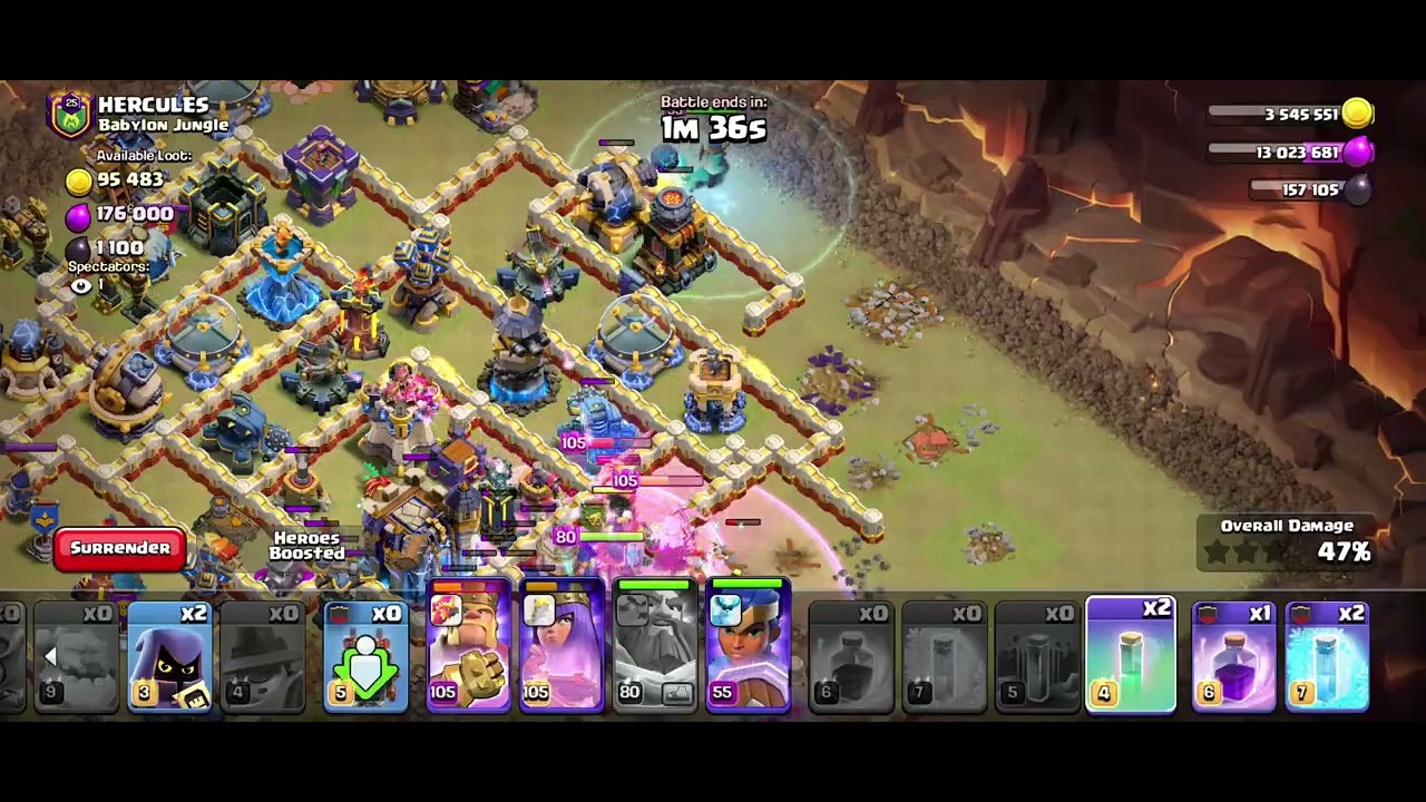 Cwl Day 1 ( Th18 War Attack In Puto Cartel ) Clash of Clans