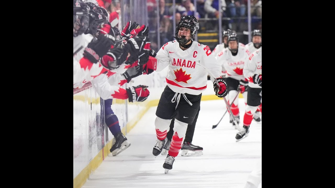 Marie Philip Poulin vs The USA (2024 Gold Medal Game)