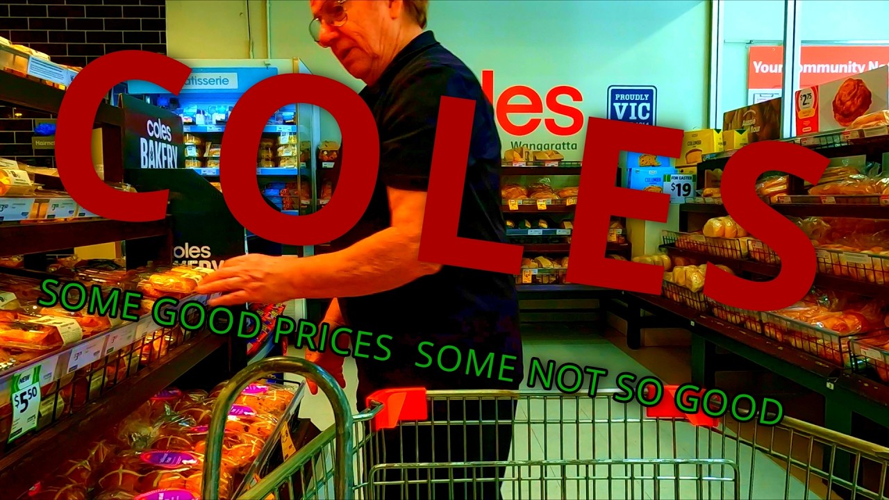 Фрэнк Маккей, COLES: Некоторые цены хорошие, некоторые не очень.