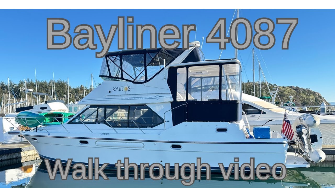For Sale. Bayliner 4087 yacht in Anacortes.
