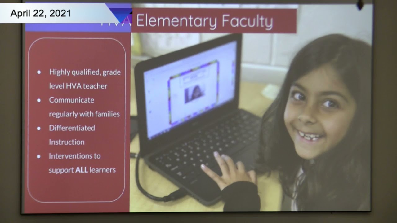 HCPS Virtual Academy Presentation - April 22, 2021-Henrico County School Board Work Session