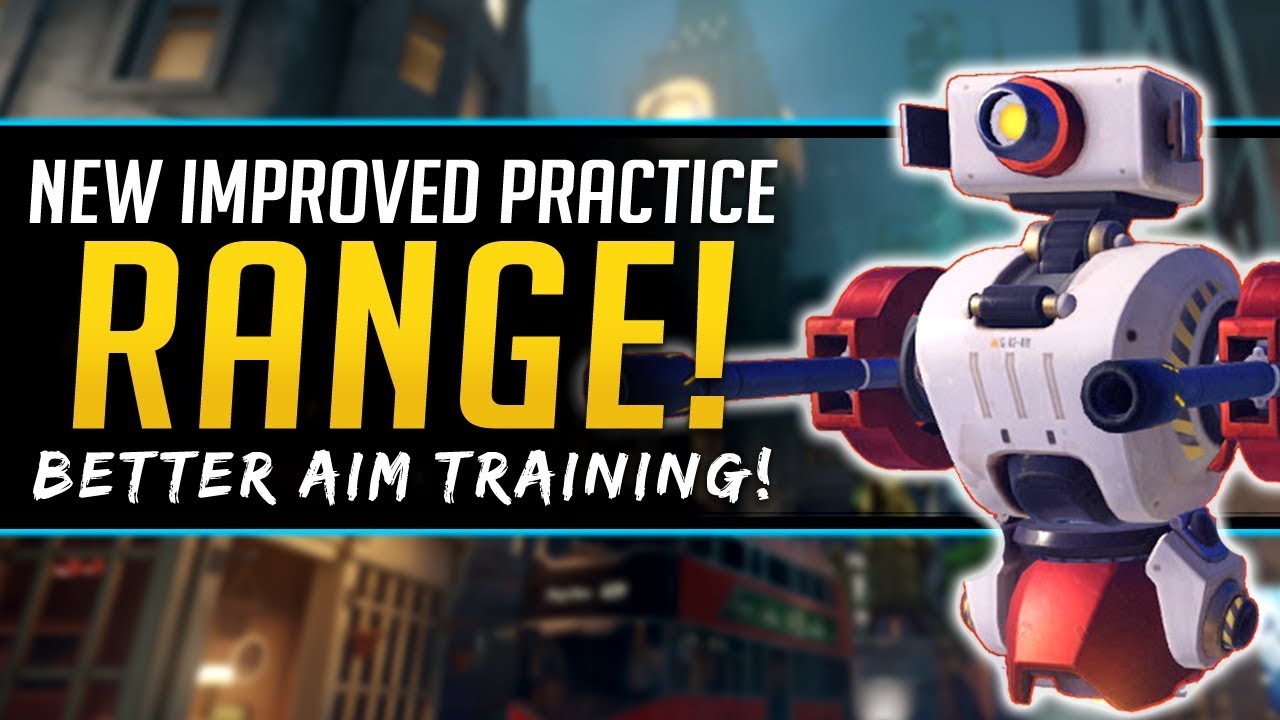 Overwatch NEW Practice Ranges - Better Aim Training and More! - Overwatch Workshop Maps