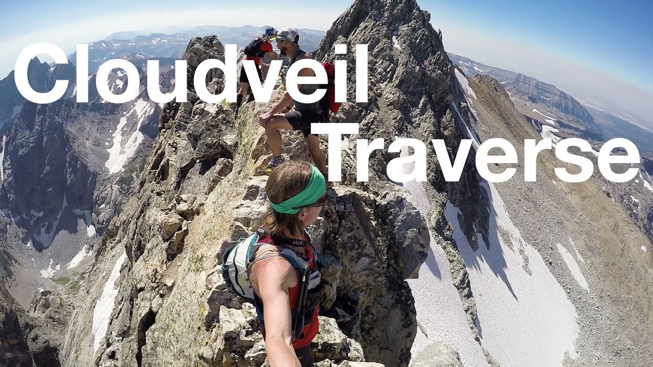 Cloudveil Traverse: Exposed Ridgeline in Grand Teton National Park