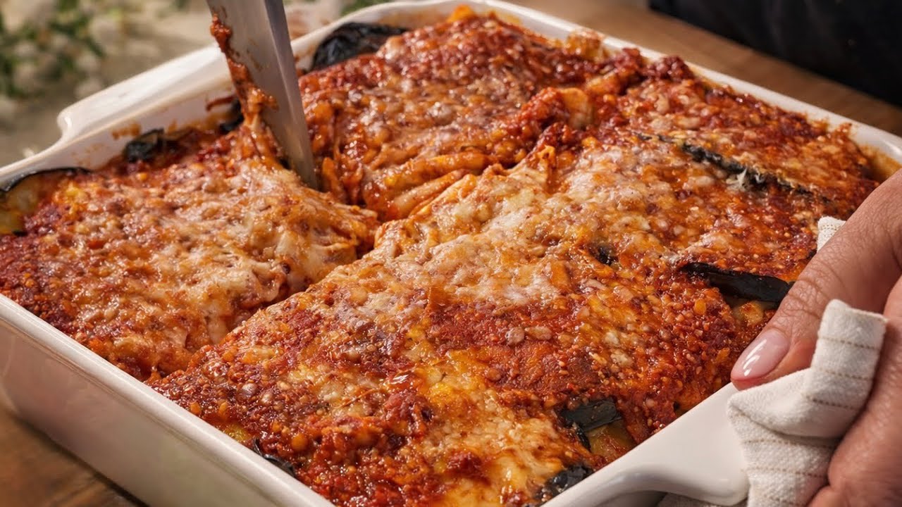 This Eggplant & Mushroom Lasagna Will Surprise Everyone! | Super Tasty & Delicious
