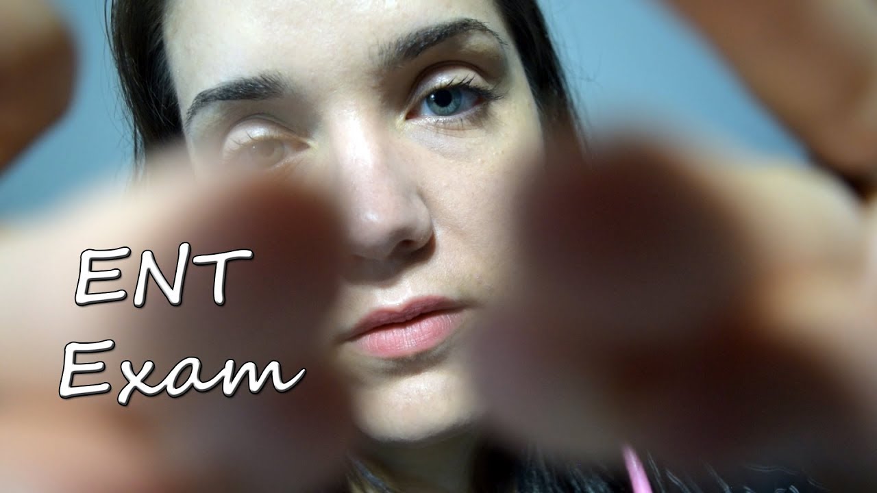 ASMR ENT Exam - Ear Cleaning, Nose, and Throat - Latex Gloves