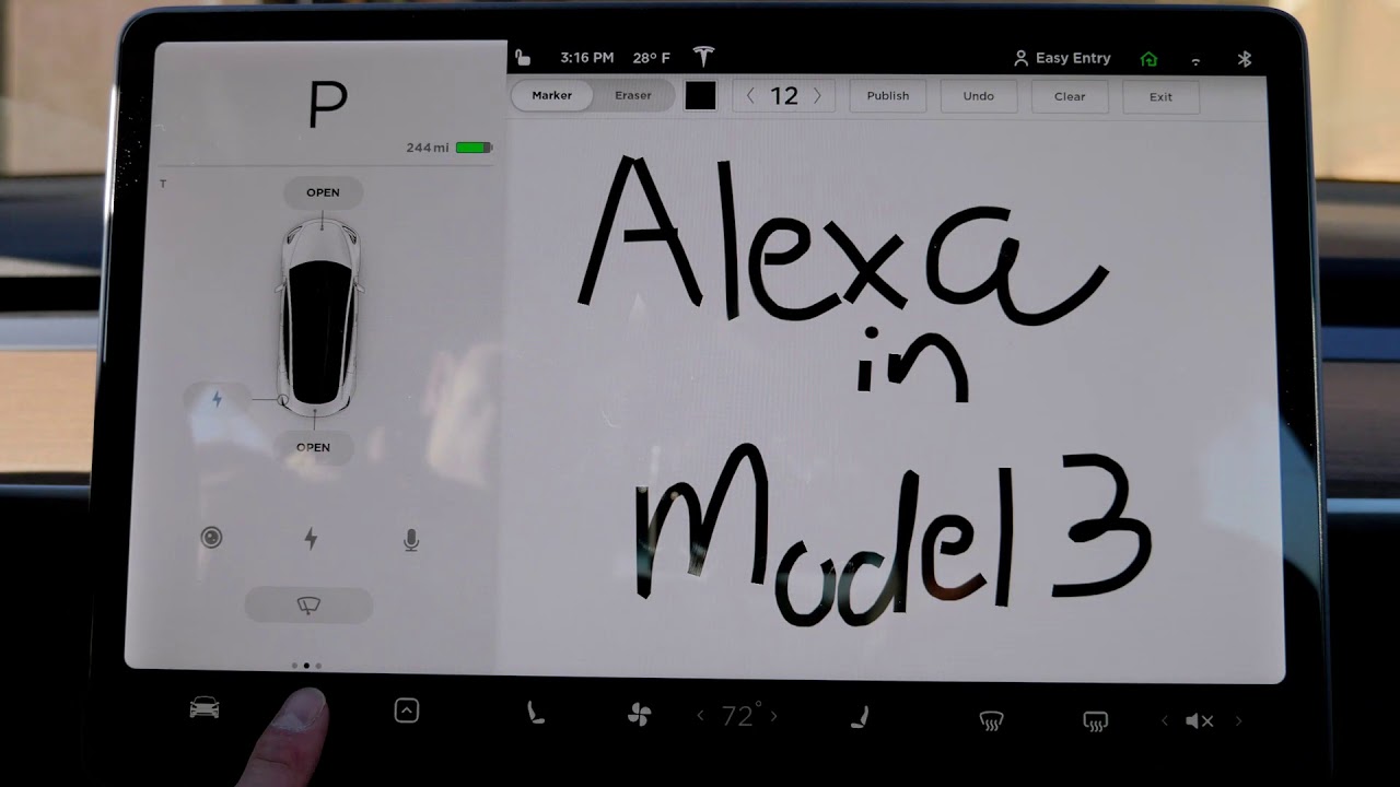 How to get Alexa in Tesla Model 3
