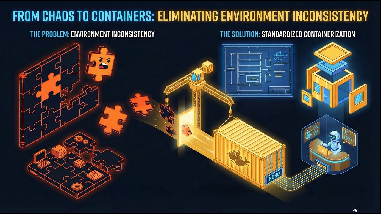 Docker & Containers Explained: Why Your Code Fails on Servers