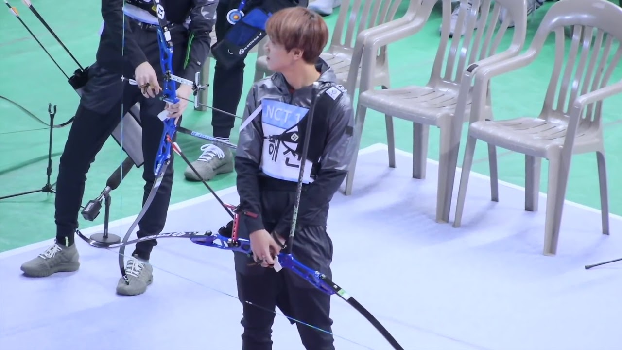 NCT Haechan Archery Skills @ 2018 ISAC [Idol Star Athletic Championships]