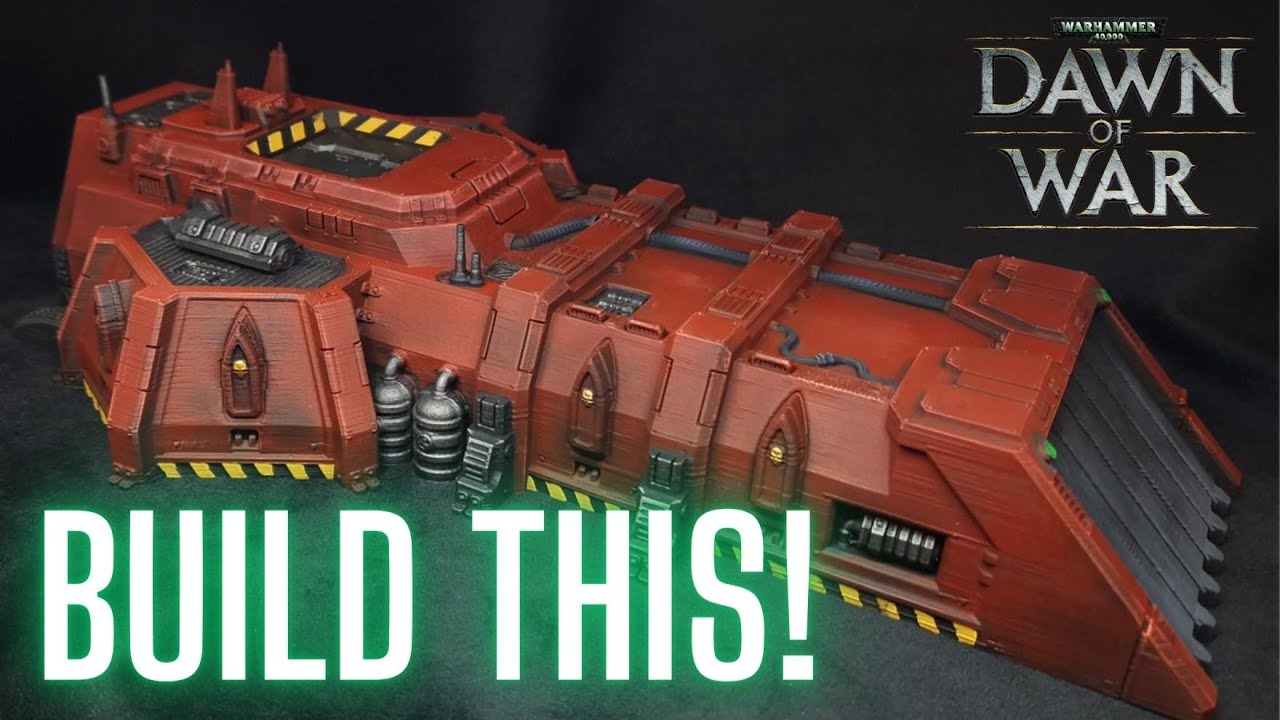 Space Marine HQ building with the Ankermake M5C