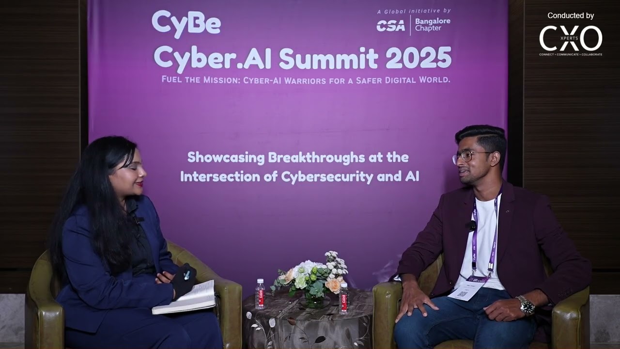 Leading Through Learning: Jithu Joseph on Community, Growth & Cyber Awareness | CyBe AI Summit 2025