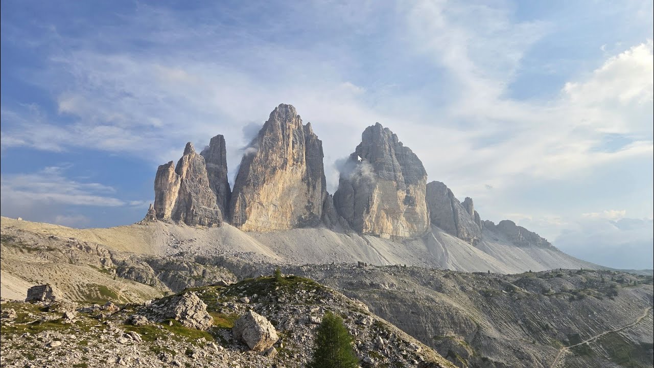 Motorcycle trip through the Alps to the Dolomites