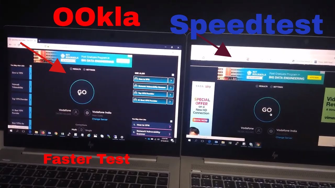 ookla speed test | ookla test | ookla internet speed | 2 laptop Same Time