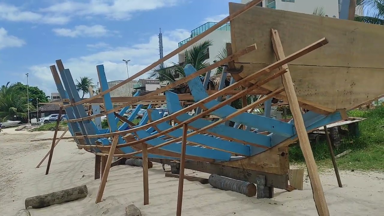 Continua a construção do banco de pesca em Maragogi 