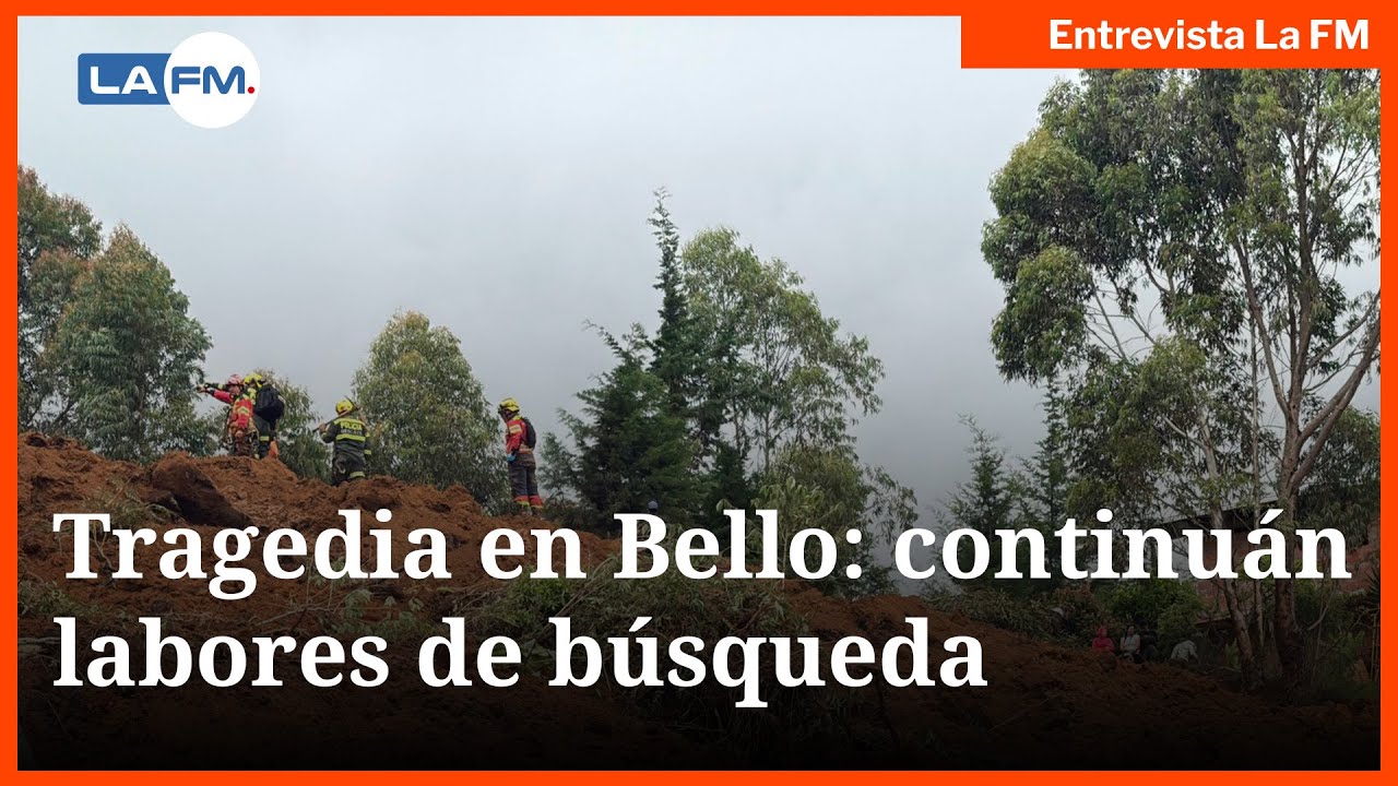 Tragedia en Bello: van diez muertos, ocho heridos y quince desaparecidos