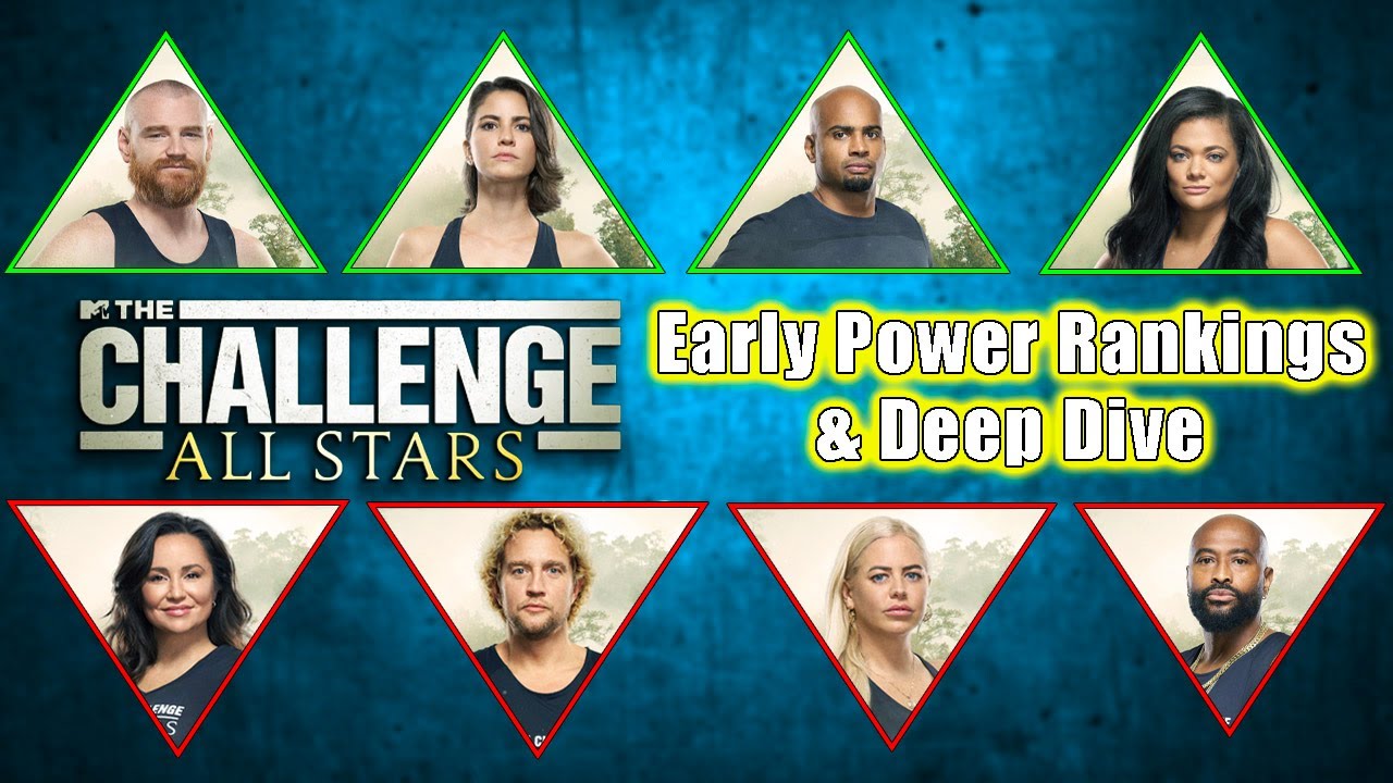 The Challenge All Stars 3 Early Power Rankings & Deep Dive - The Challenge: War of the Words Podcast