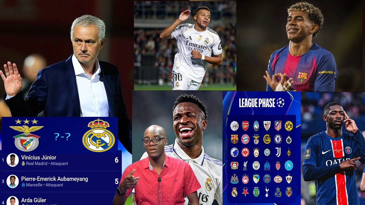 Fred fè yon gwo rale sou dènye joune Lig Chanpyon an, Real Madrid vs Benfica, Barcelone, PSG, Inter