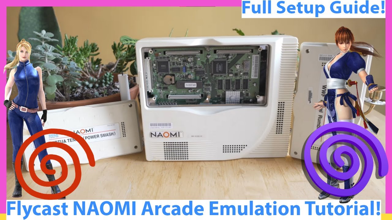 Flycast Sega NAOMI Emulation Tutorial! The Arcade Dreamcast at Home!