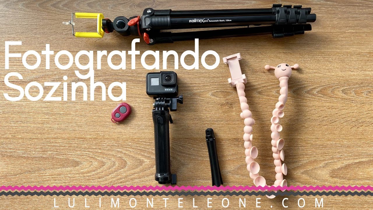 Como tirar foto sozinha: equipamento! 📸