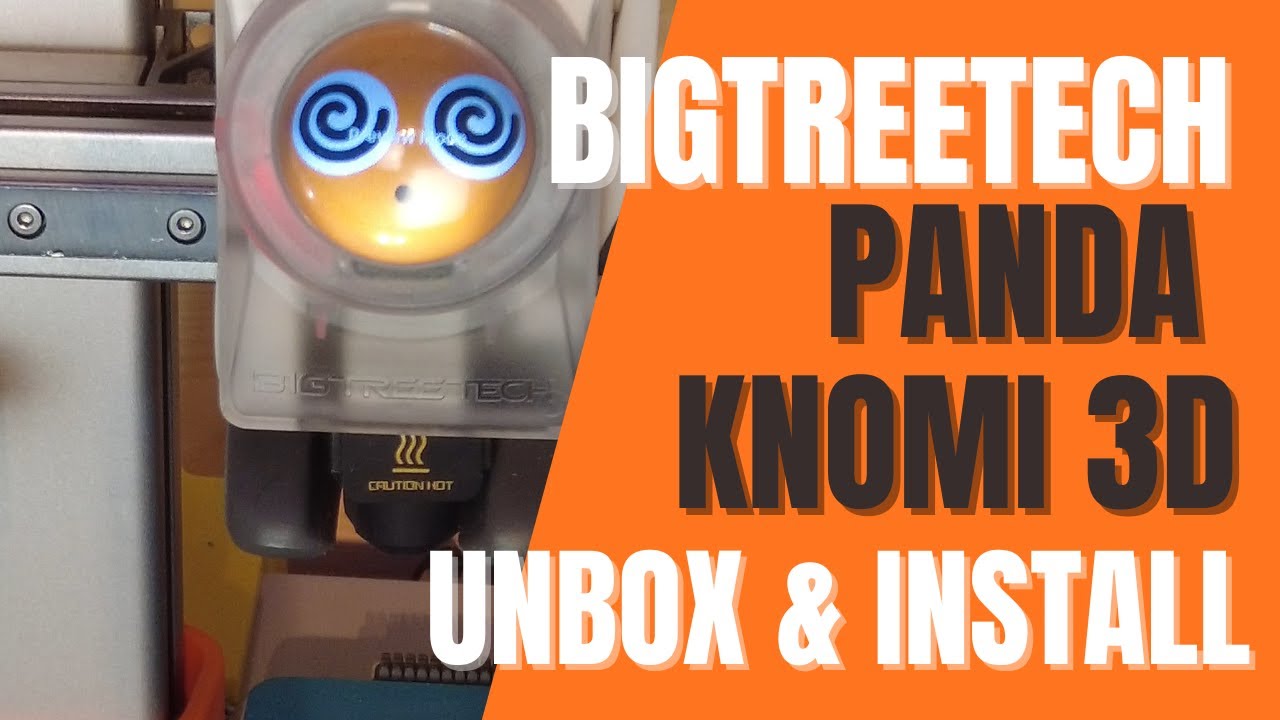 Распаковка и установка PANDA KNOMI 3D BIGTREETECH BAMBU LAB A1