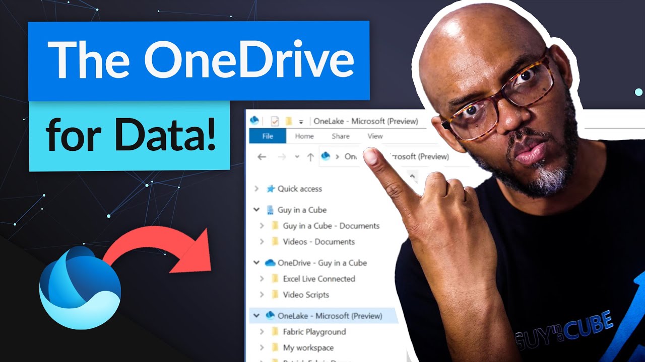 Использование OneLake Explorer — OneDrive для данных! (Microsoft Fabric)