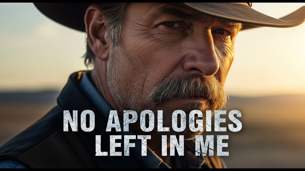 No Apologies Left in Me – Deep Emotional Outlaw Country (Lyrics Video)