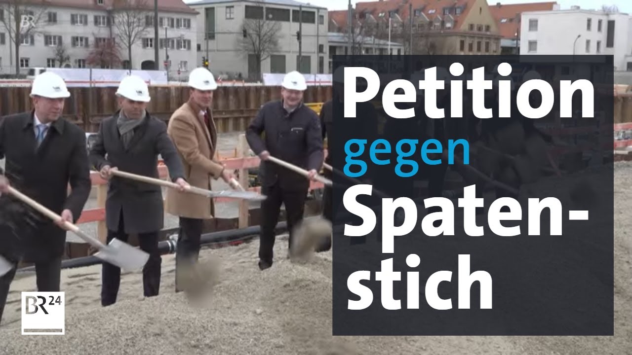 Ver&auml;rgerter Mann startet Petition gegen politische Spatenstiche wg. Steuergeldverschwendung | BR24