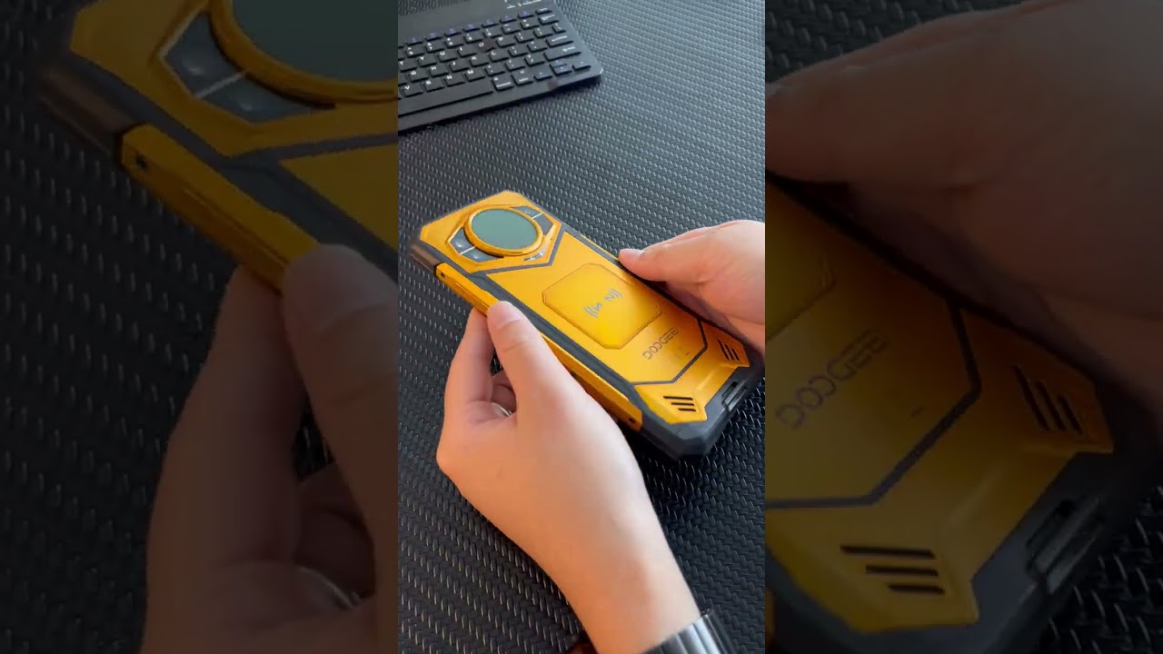 🧡📦 Unboxing the stunning, colorful S200X! #unboxing #DoogeeS200X #ruggedphone #shorts #Doogee