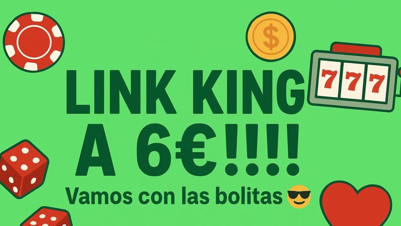 LINK KING A 6&euro;!!!! Vamos por bolitas 😲😲#casino #slot #youtubeshorts #feedshorts #jackpot #bonus 