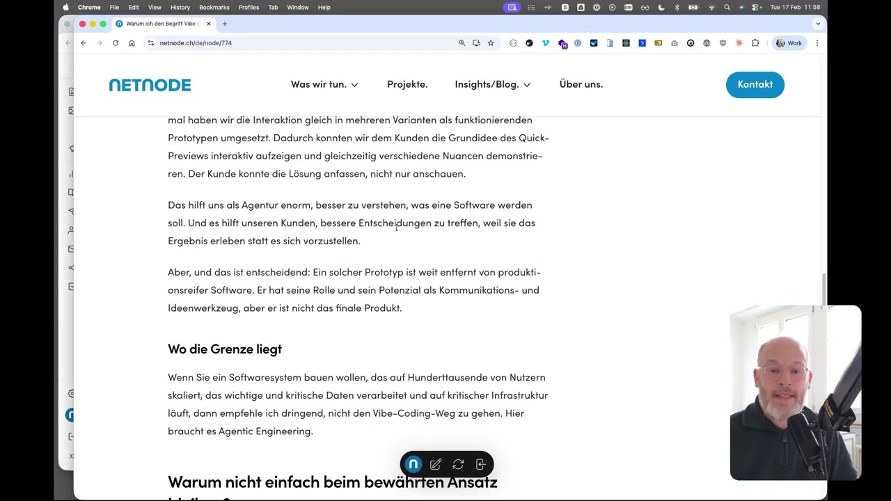 Warum ich den Begriff Vibe Coding nicht mag und Agentic Engineering bevorzuge