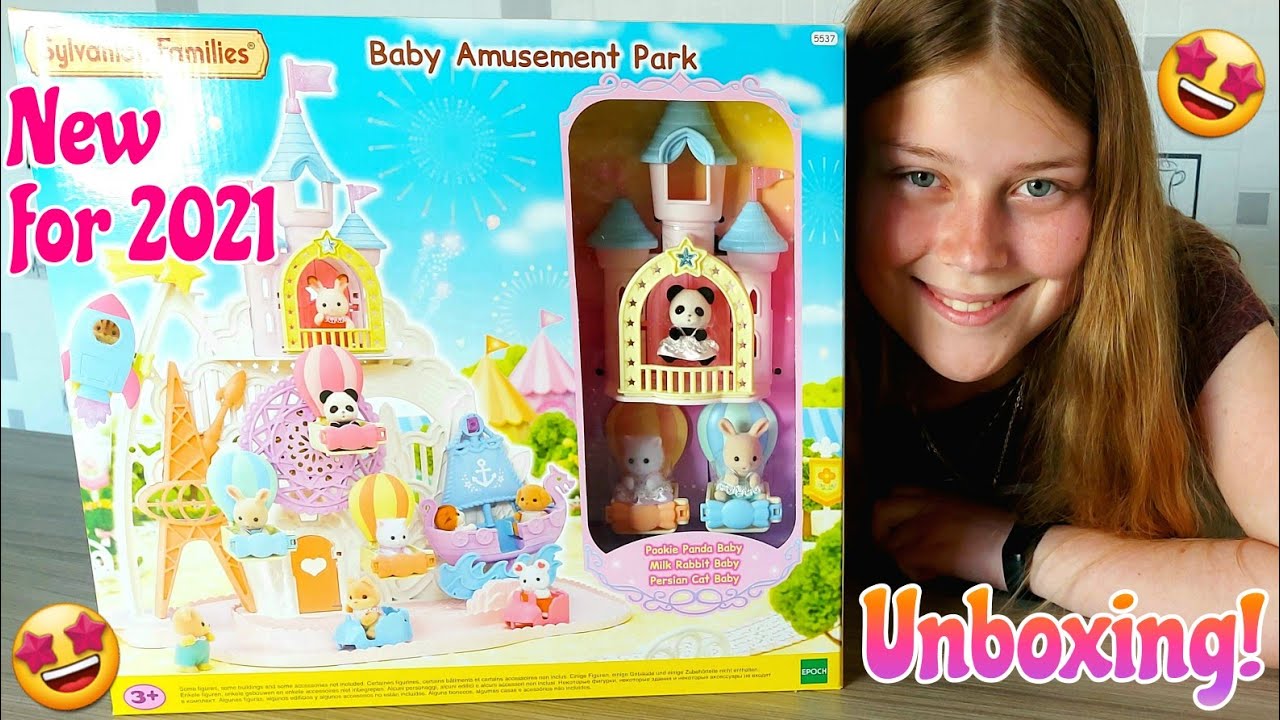 Распаковка и сборка детского парка развлечений — Sylvanian Families/Calico Critters (новинка 2021...