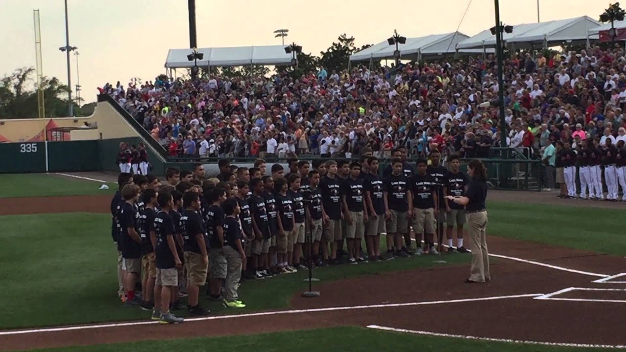 Lake Nona Middle School Boys Chorus - National Anthem 3-18-2015