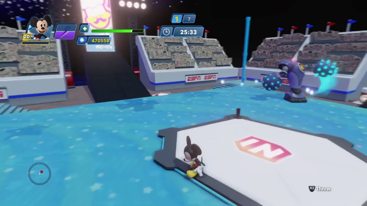 Disney Infinity 3.0 Mickey vs Giant Zurgbot