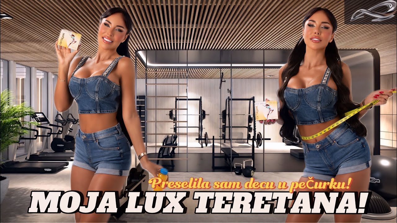 Moja LUX teretana! 🤑 Decu sam iselila u pečurku! Spremačice, kupovina, moje jutro…