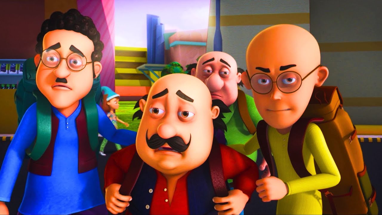 ಗದ್ದಲಕ್ಕೆ ಕಾರಣವಾಗುವ Motu Patlu ವಿಮಾನ ಪತನ | Motu Patlu And Robo Kids