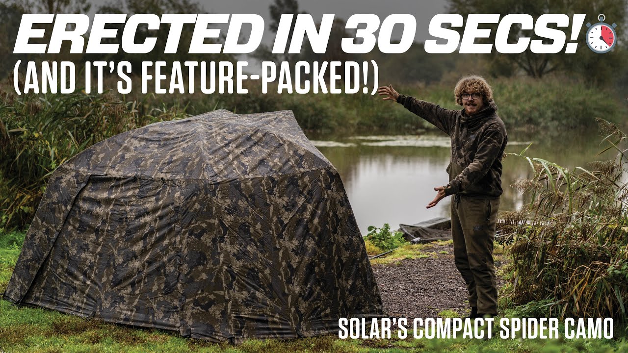 Эта палатка просто НЕВЕРОЯТНА! 😍 | Solar Compact Spider Camo
