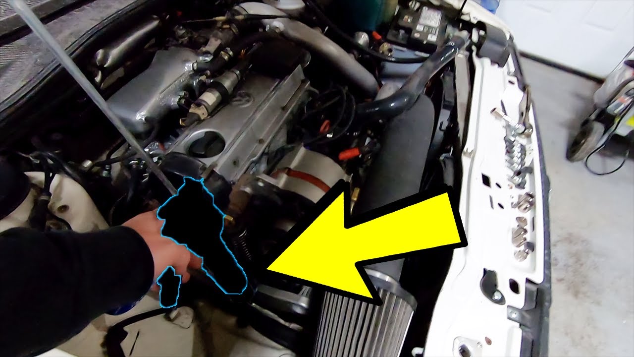 Corrado G60 Alternator Swap with Special Tool