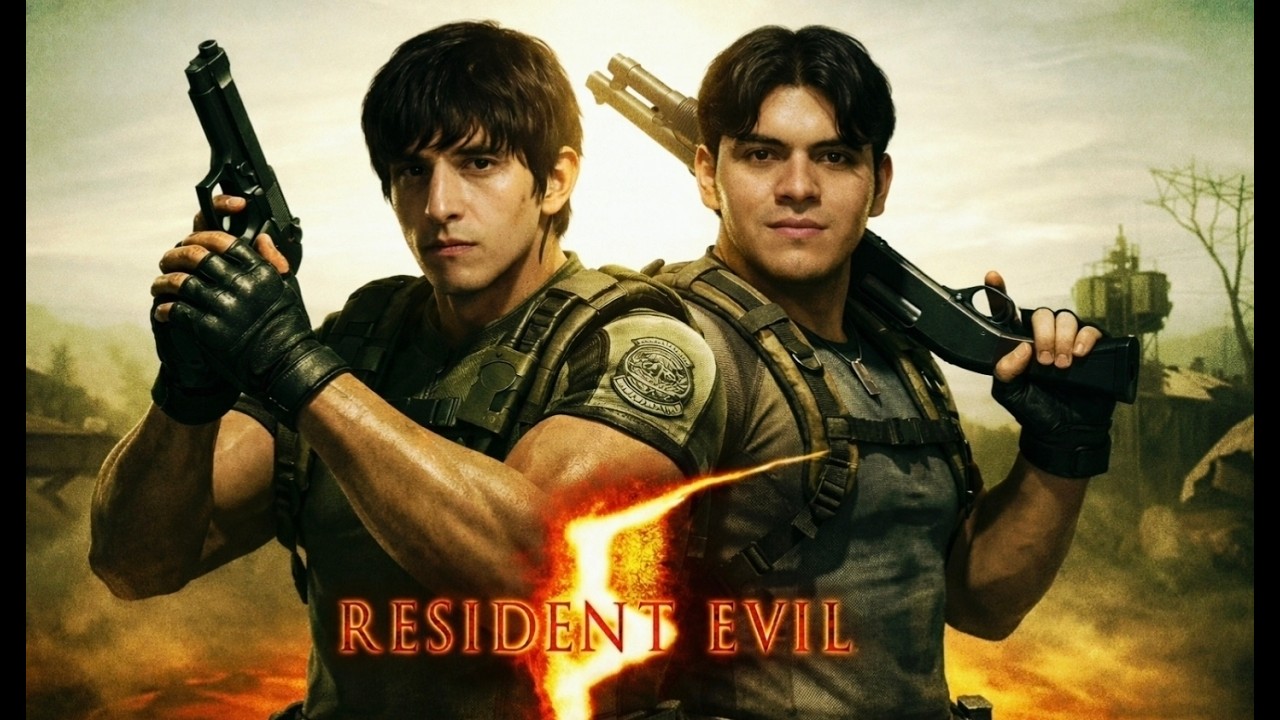 Resident Evil 5 en Coop. La partida mas lageada de la historia (con BrayanRenZ )