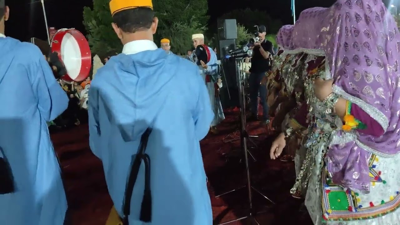 احلى رقصة من احواش بنات اللوز بمهرجان تيفاوين