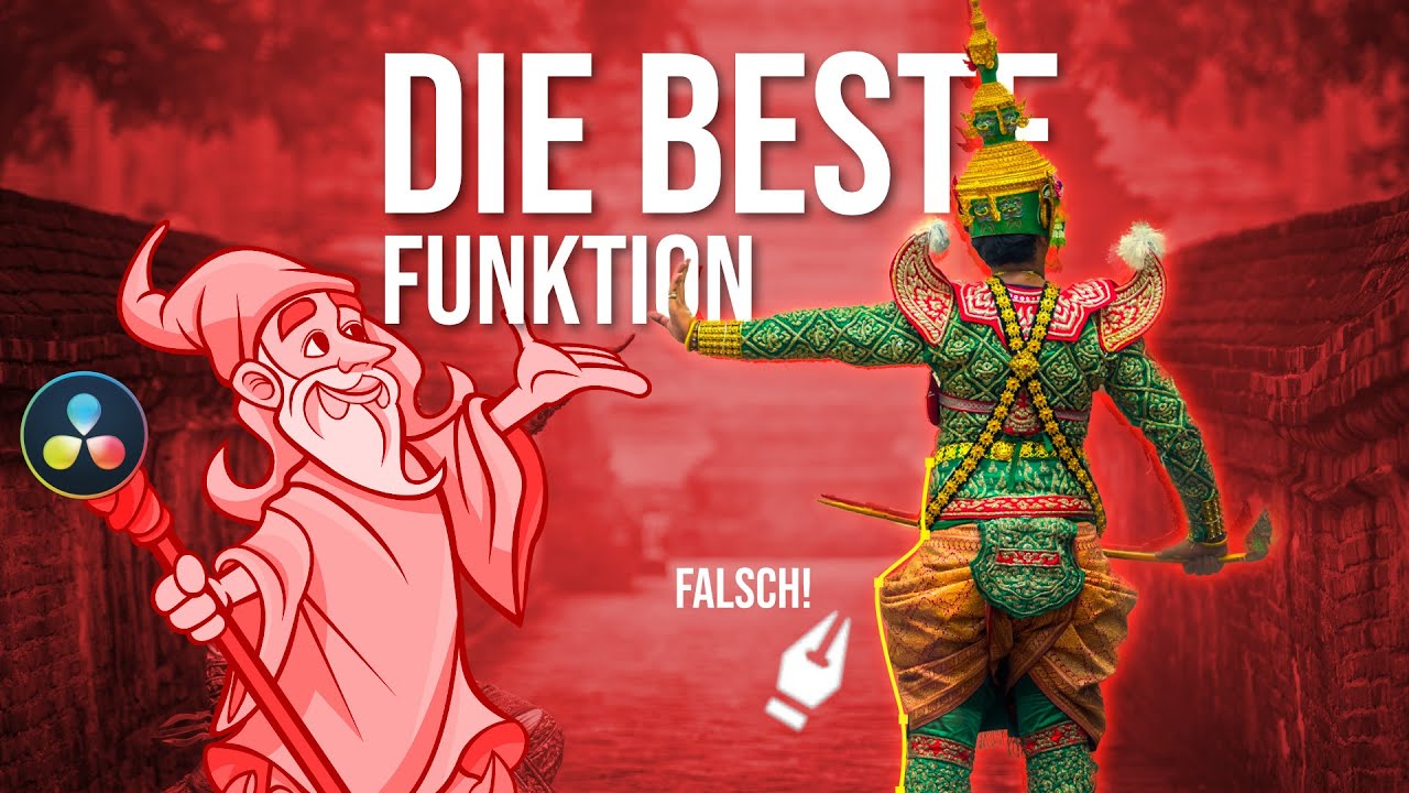 MAGIC MASK | Freistellen mit AI in DaVinci Resolve