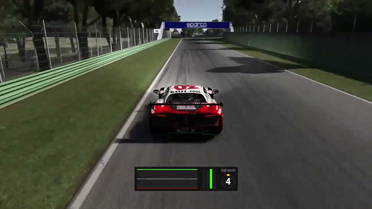 PERSONAL BEST: 1:42:640 AC imola GT3