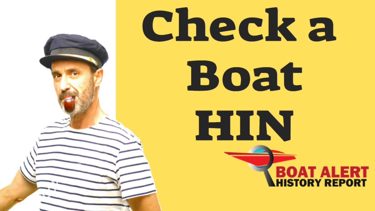 How to check a Boat HIN Number