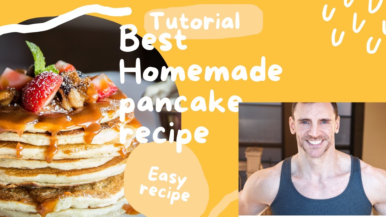 Best Healthy Pancake Recipe. Best Pre Workout and Post Workout Meal Vicsnatural