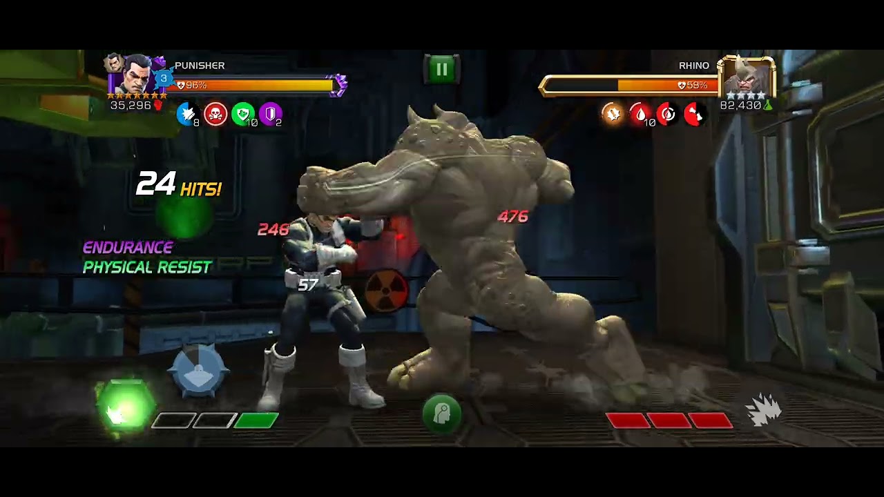 Buffed Punisher 7 * Rank 3 Gameplay #mcoc 