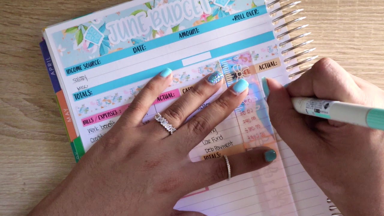 June Budget | Creating a Monthly Budget