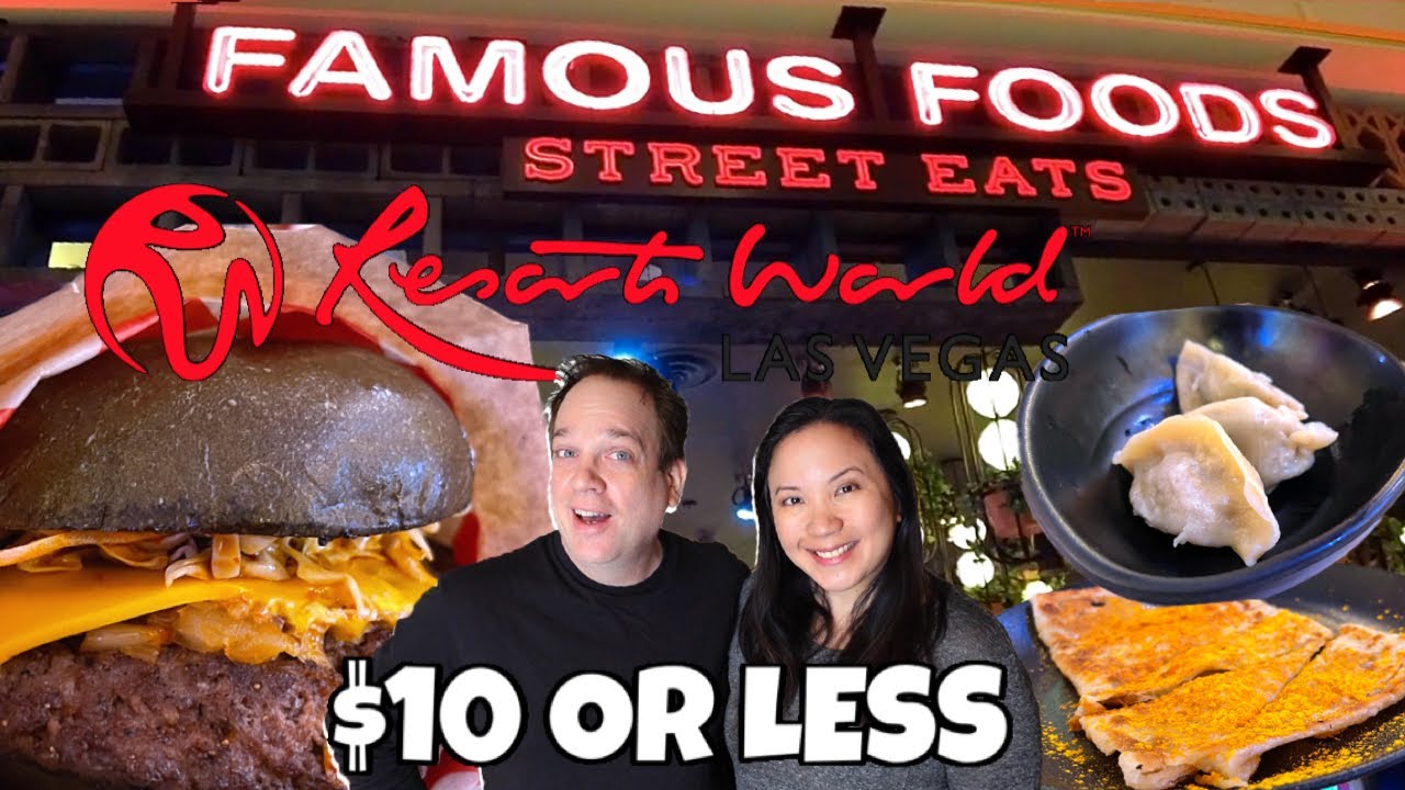 ПРЕДУПРЕЖДЕНИЕ: фуд-корт Resorts World Las Vegas за 10 долларов или меньше. ДЕШЕВАЯ ЕДА