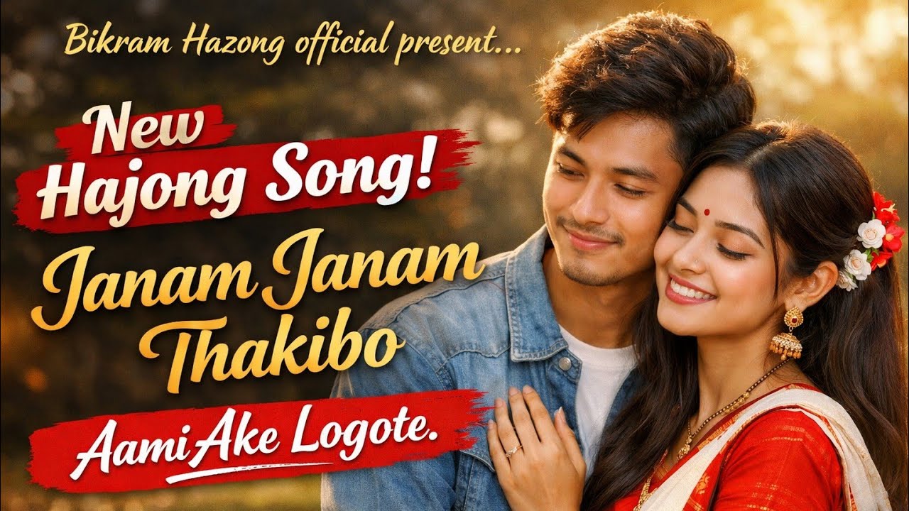 Hajong Song 2026~ Janam Janam Thakibo aami ake Logote.