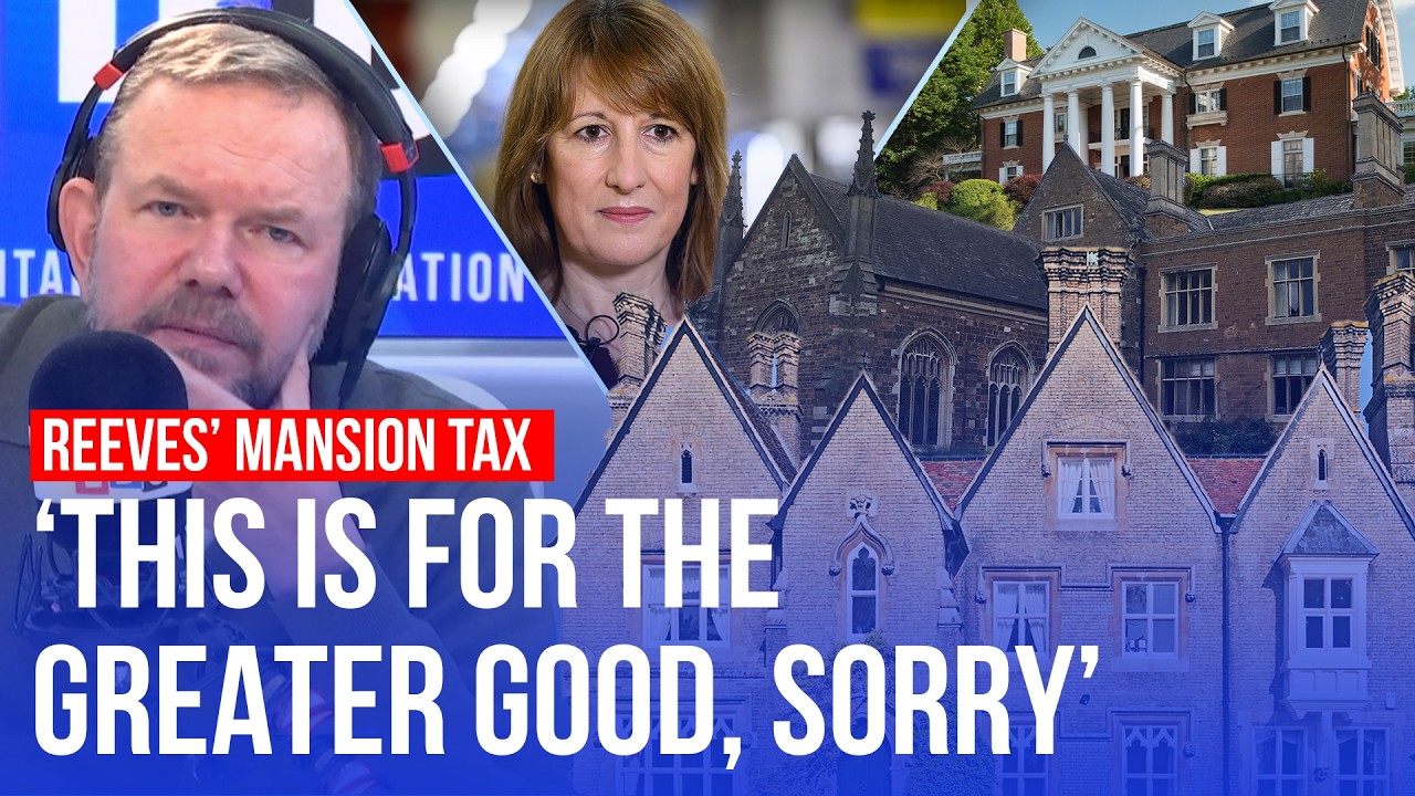 'Impossible to police': James O'Brien reacts to Reeves' mansion tax